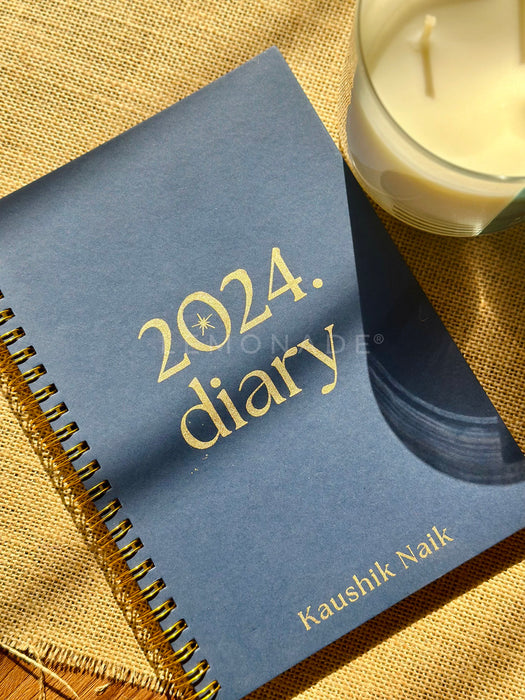 Personalized - Spiral Notebook - 2024 Diary
