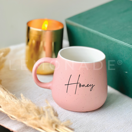 Personalized - Pastel Neu Ceramic Coffee Mug - Signature
