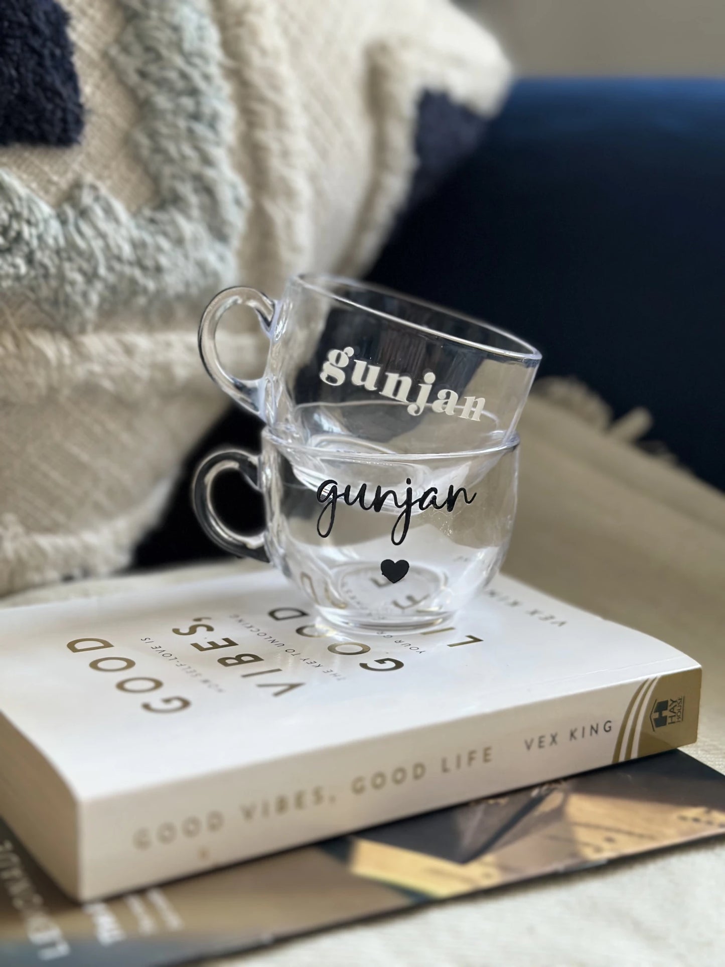 Small glass mug for minimal drinkware collection