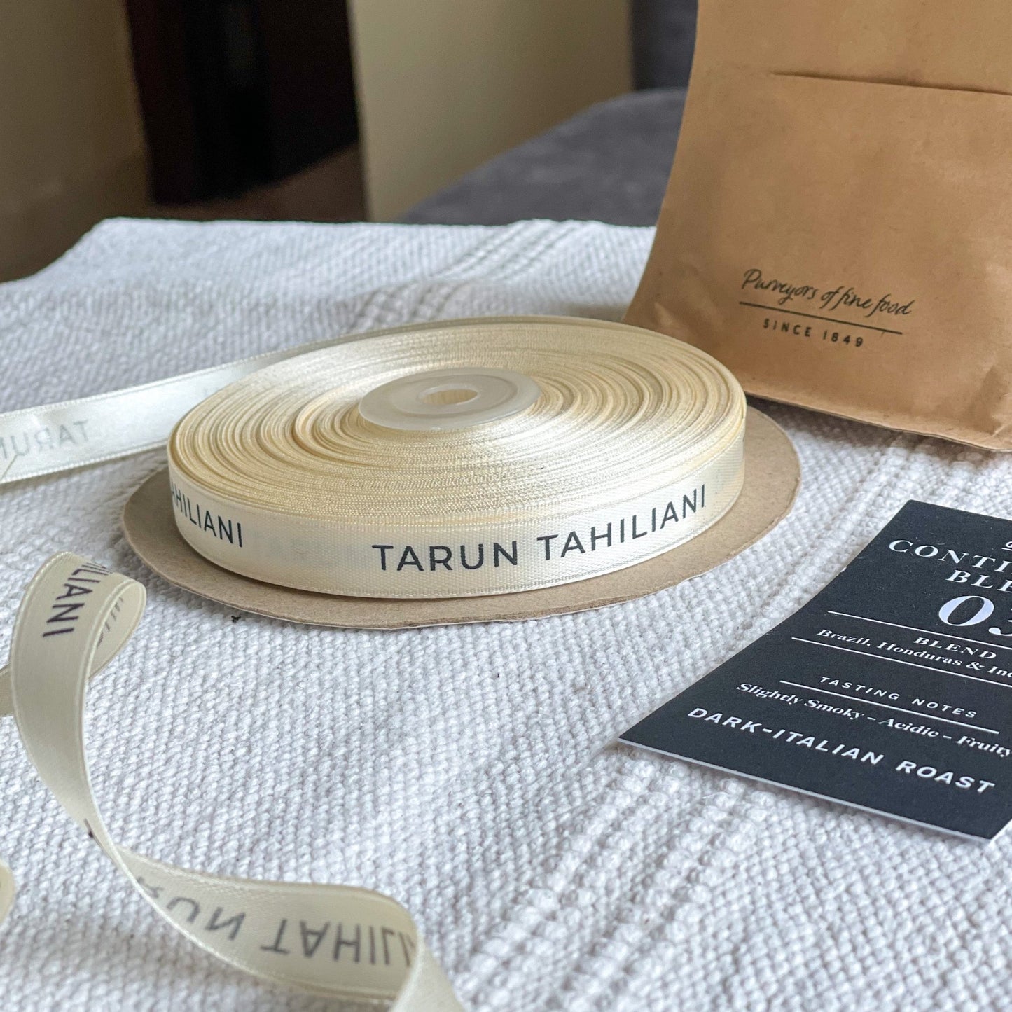 Personalized satin ribbon in vibrant colors for gifts, branding, celebrations, and special events
Cream - LemonadeStationery