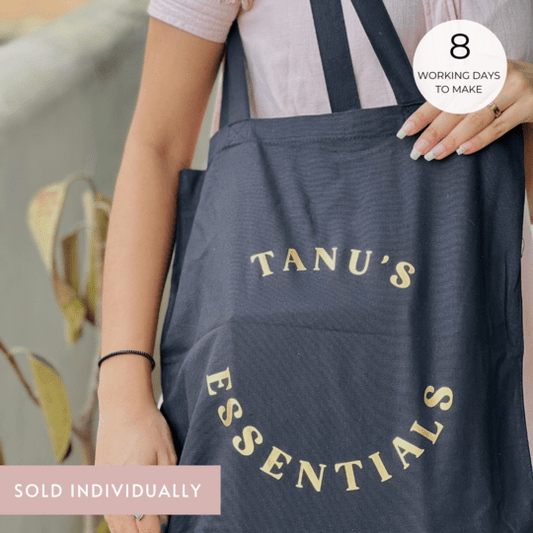 Personalized - Tote Bag - Black - Essentials - LemonadeHome