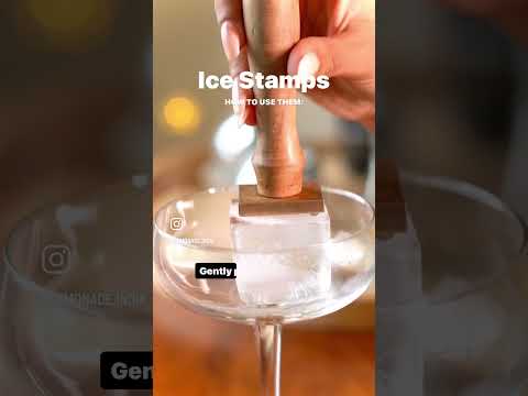Personalised Ice Stamp | Custom Ice Stamp India
