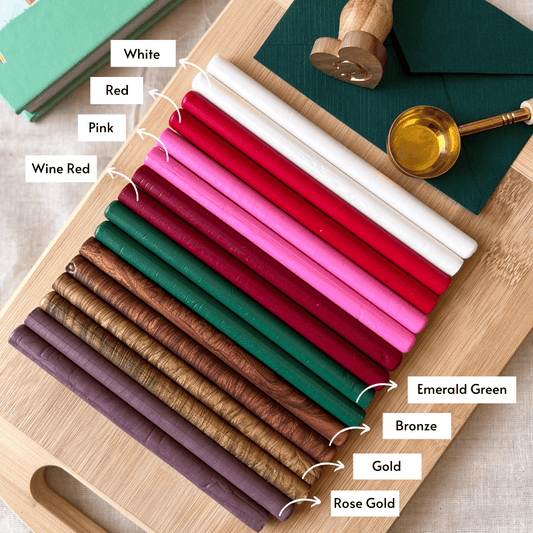 Wax Sticks - Original Red - LemonadeCustom Stamps