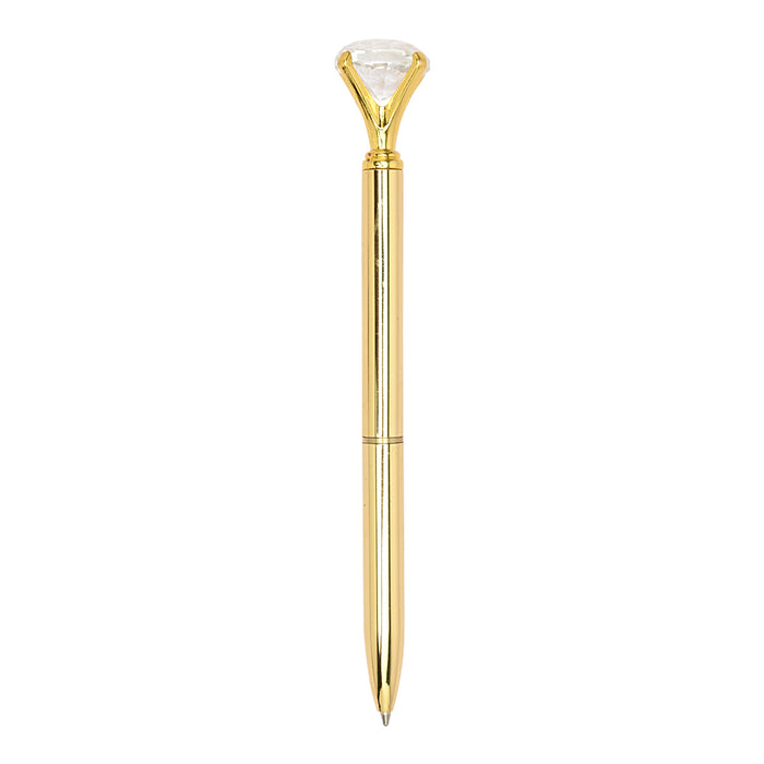 Personalized - Diamond Ball Pen - Gold