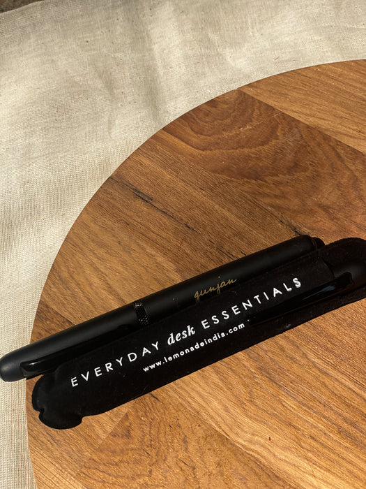 Personalized - Matte Black Magnetic Cap Ball Pen