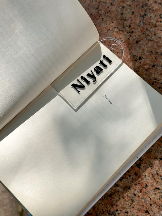 Personalized - Acrylic Bookmark - Standard