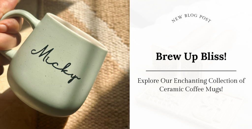 Brew Up Bliss: Explore Our Enchanting Collection of Ceramic Coffee Mugs!