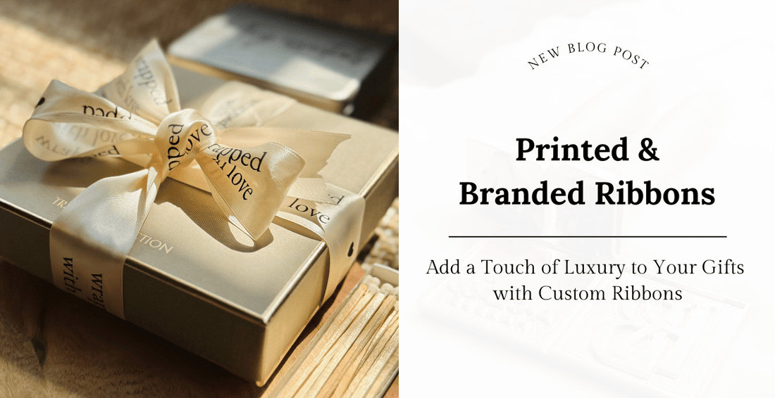 Add a Touch of Luxury to Your Gifts with Custom Ribbons | Printed Ribbons | Branded Ribbons - Lemonade