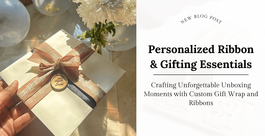 Crafting Unforgettable Unboxing Moments with Custom Gift Wrap and Ribbons - Lemonade
