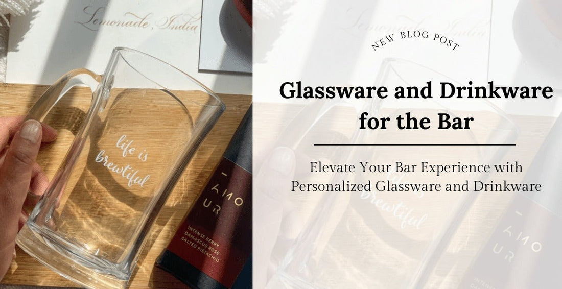 Glassware and Drinkware for the Bar - Lemonade