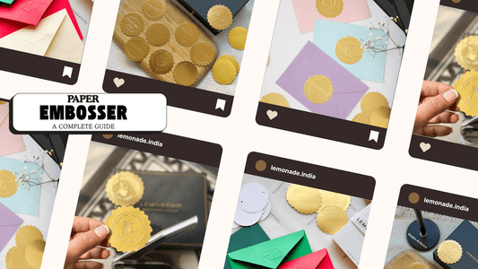 Paper Embossers and Their Practical Uses | A Complete Guide - Lemonade