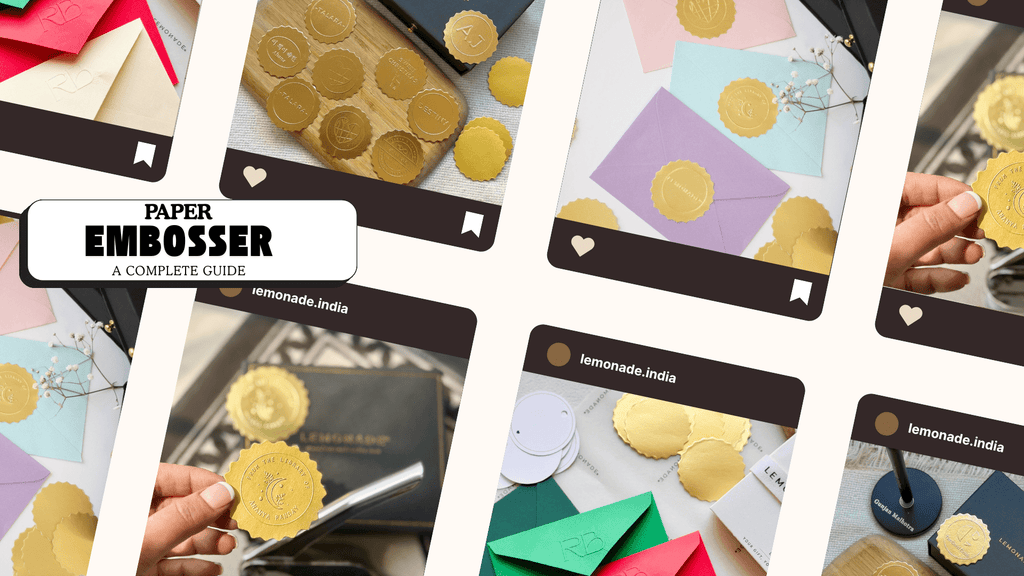 Paper Embossers and Their Practical Uses | A Complete Guide - Lemonade