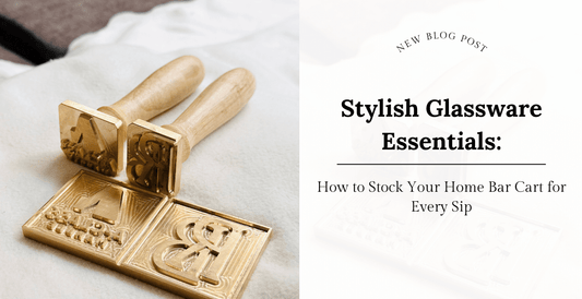 Stylish Glassware Essentials: How to Stock Your Home Bar Cart for Every Sip - Lemonade