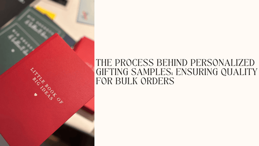 The Process Behind Personalized Gifting Samples: Ensuring Quality for Bulk Orders - Lemonade