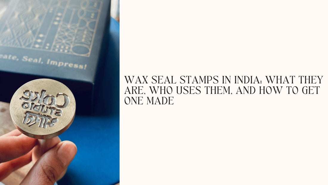 Wax seal stamps in India: what they are, who uses them, and how to get one made - Lemonade