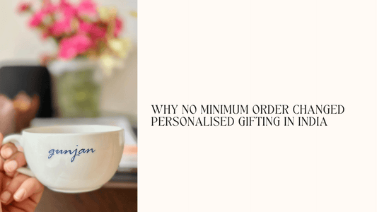 Why no minimum order changed personalised gifting in India - Lemonade