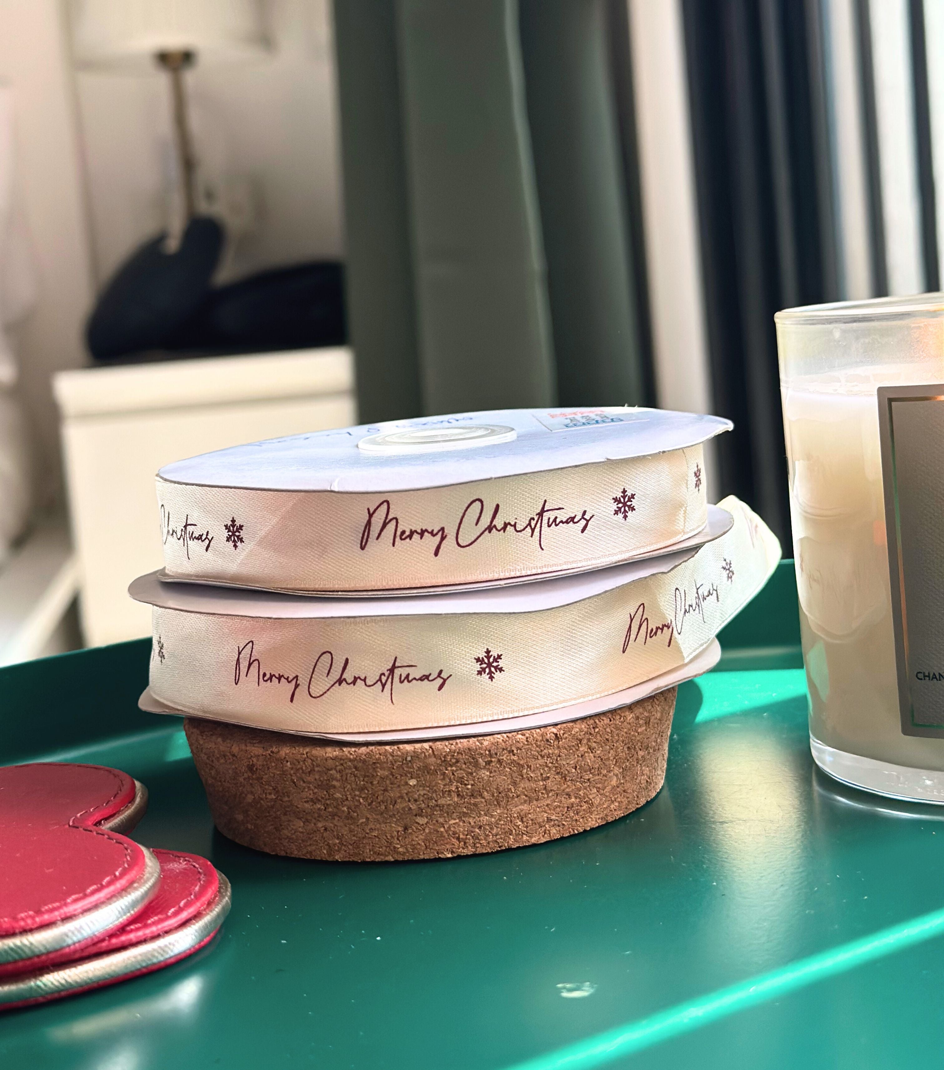 Pre Design- Satin Ribbon - Christmas