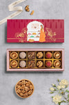 12 Piece Refined Sugar - free Mithai Box - LemonadeHome