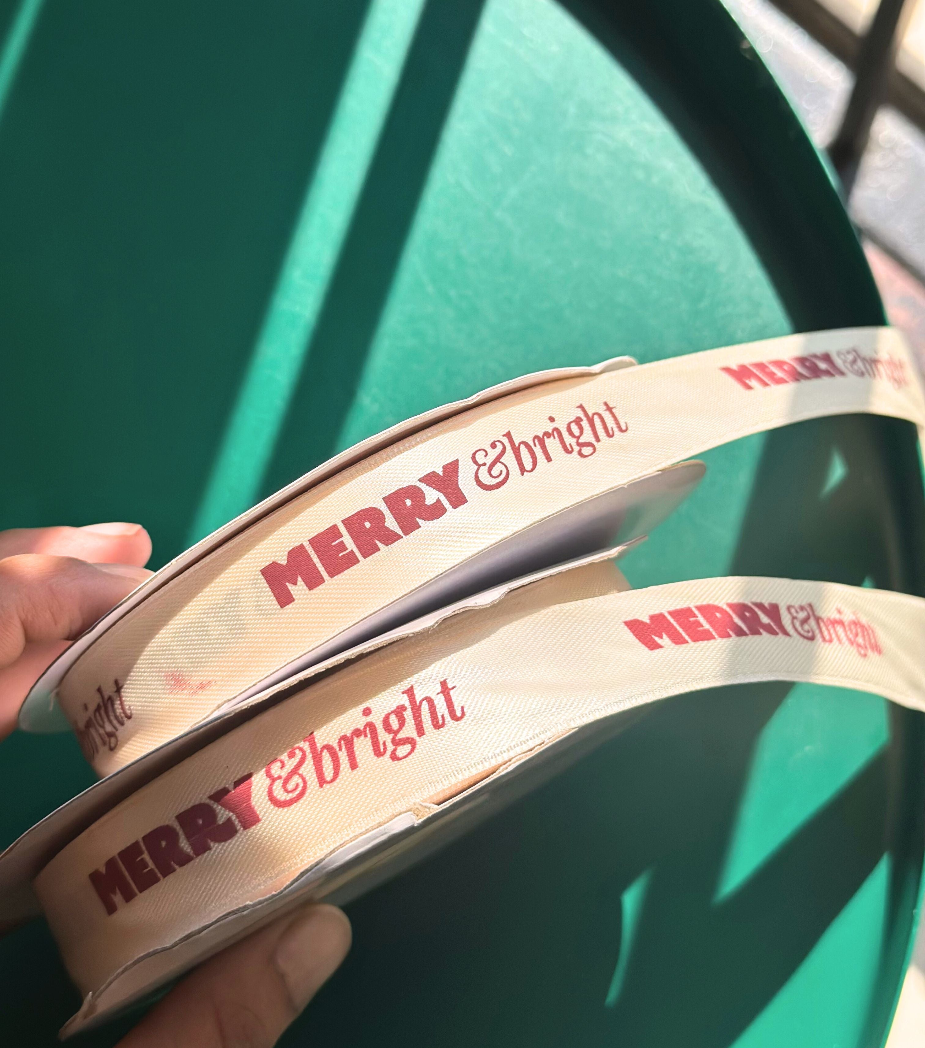 Pre Design- Satin Ribbon - Christmas