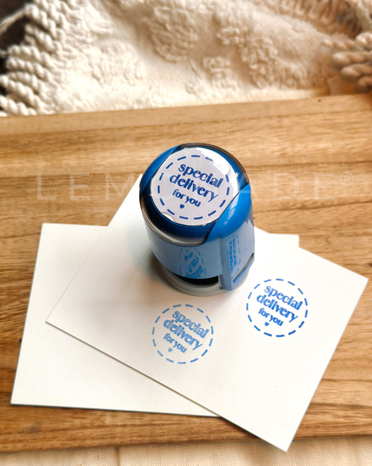 Personalized - Self Ink Stamp - Circular