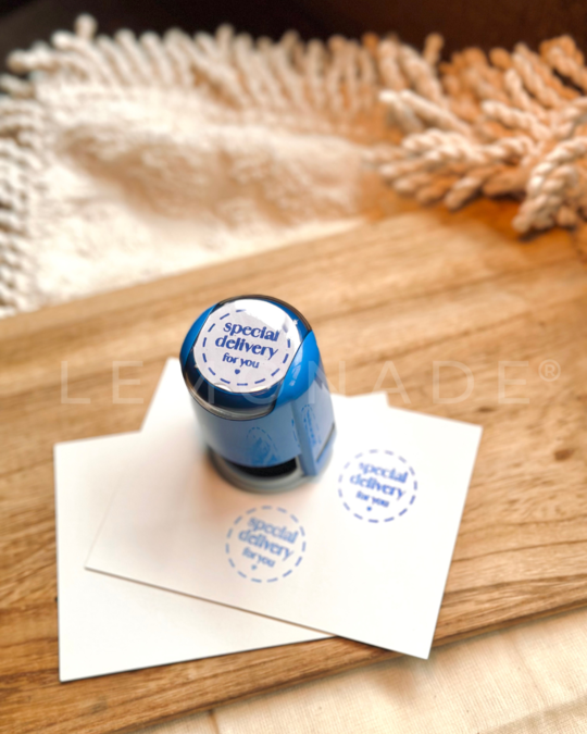 Personalized - Self Ink Stamp - Circular