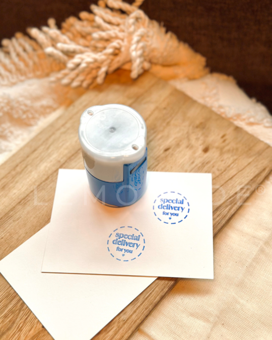 Personalized - Self Ink Stamp - Circular