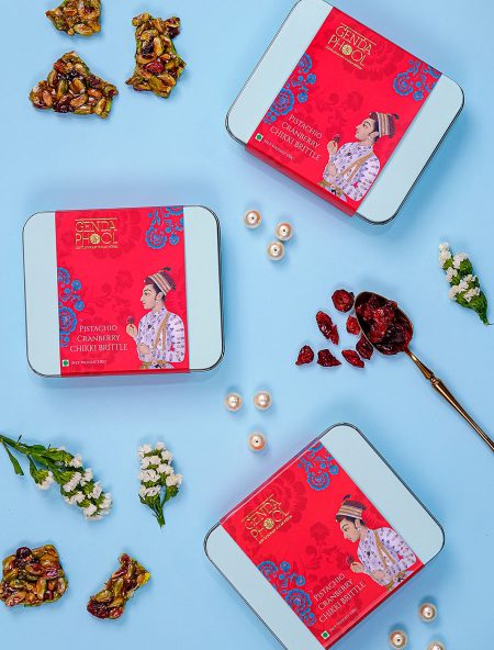 Sweet Box - Pistachio Cranberry Chikki Brittle