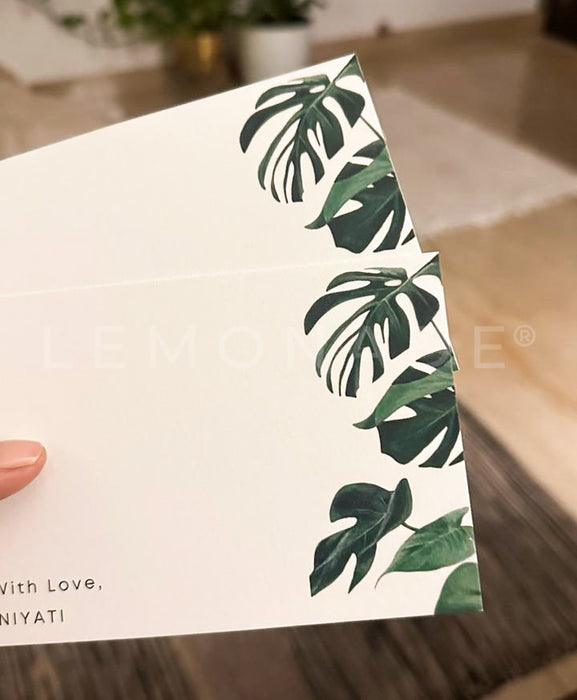 Personalized - Notecards - With Love