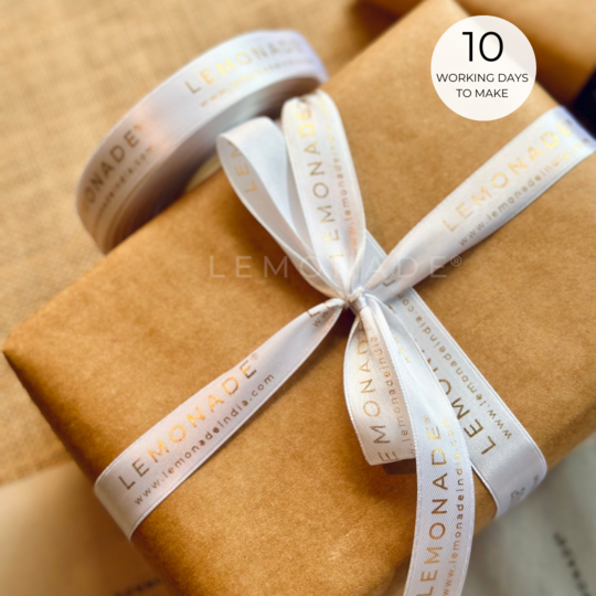 Personalized - Gold Foiled Satin Ribbon - 20MM