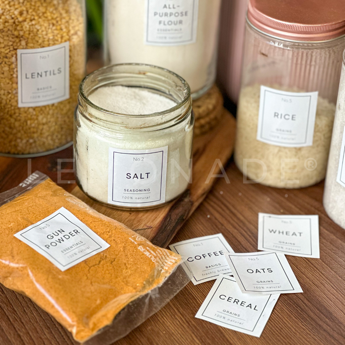 Personalized - Pantry Stickers