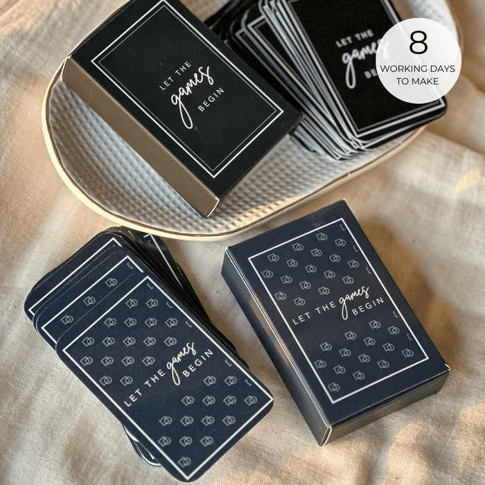 Custom-Made - Playing Cards - Let the games begin