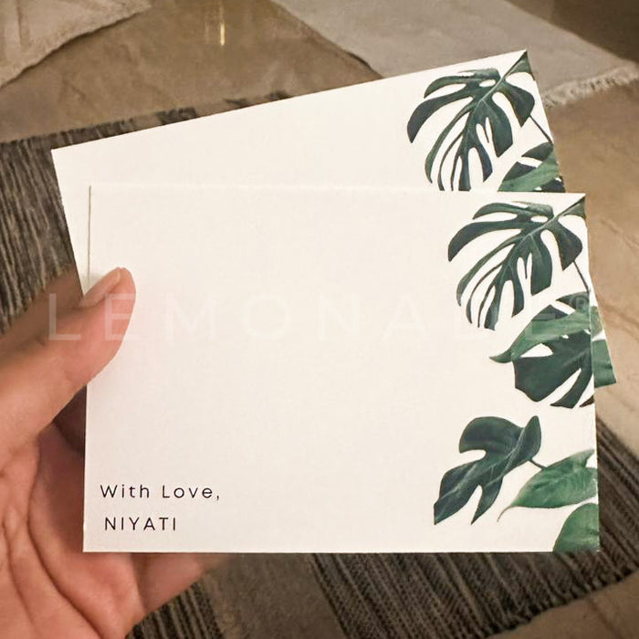 Personalized - Notecards - With Love
