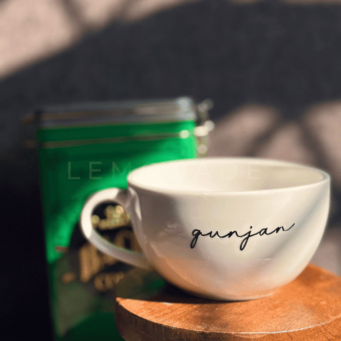 Personalized - Classic White Cappuccino Cup | Cappuccino Mug | Artisan Collection