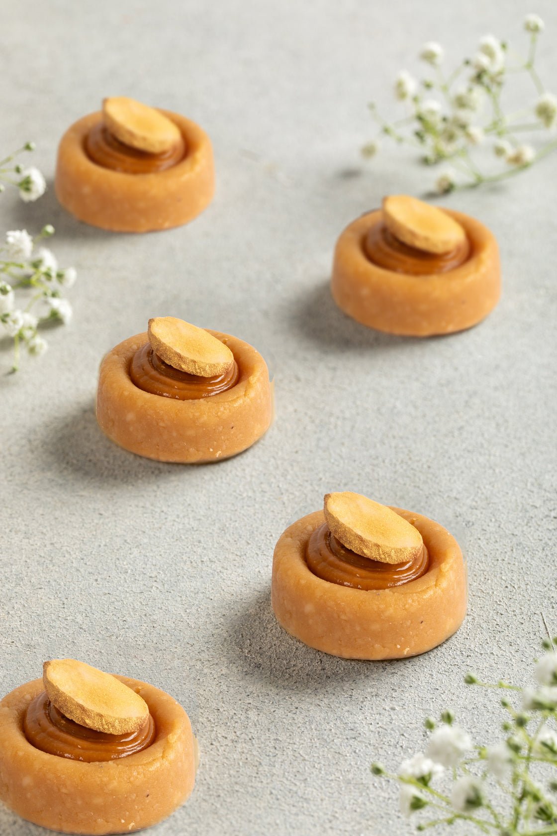 4 Piece Refined Sugar - free Mithai Box - LemonadeHome