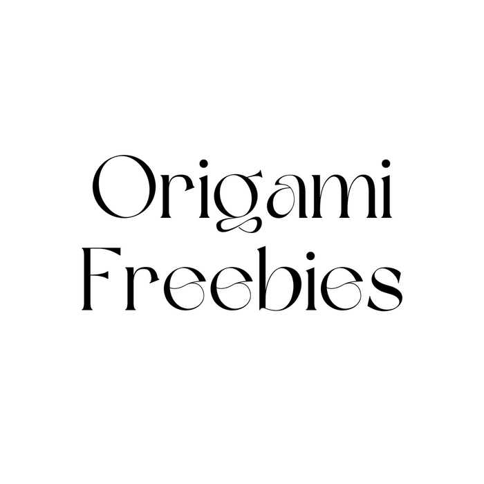 Digital Downloads - Origami Freebies