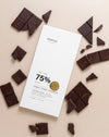 75% dark chocolate bar | Vegan & Gluten Free - LemonadeHome