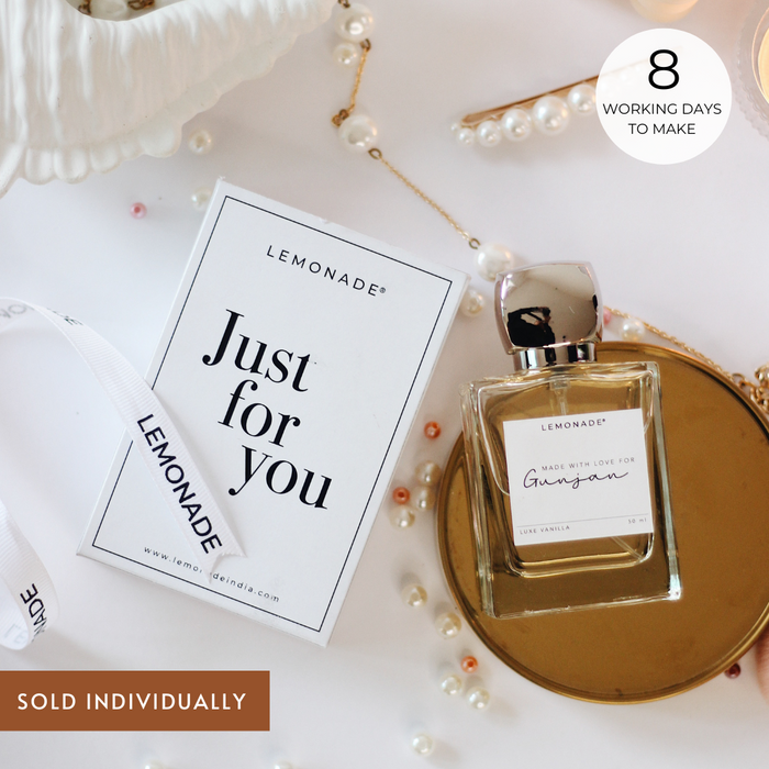 Personalized - Handcrafted Perfume for Women - Luxe Vanilla