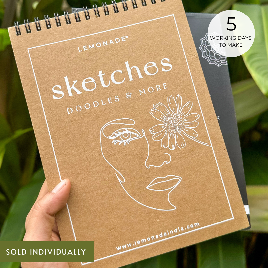 Personalized - Sketch Book - Lemonade