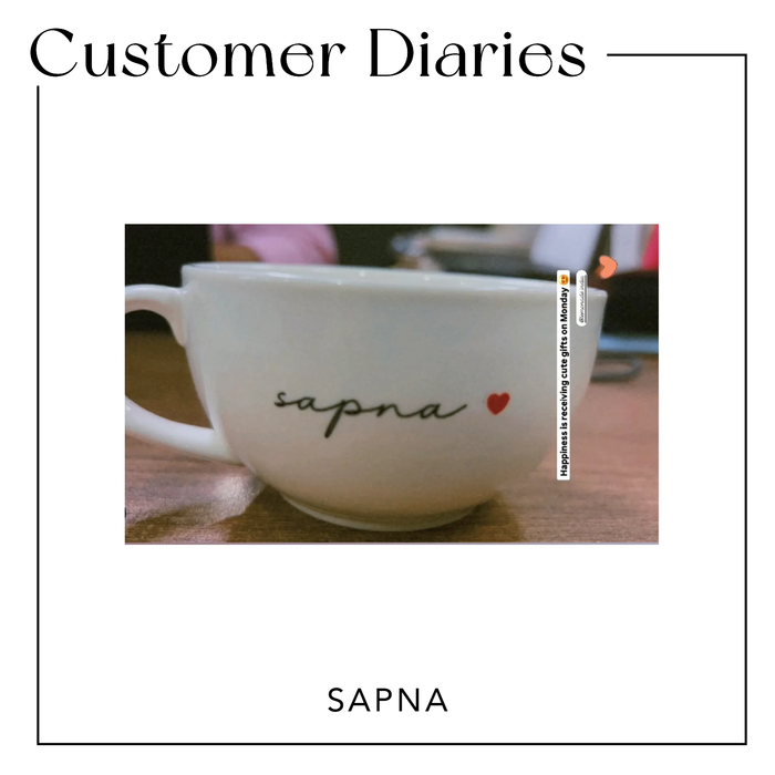 Personalized - Classic White Cappuccino Cup | Cappuccino Mug