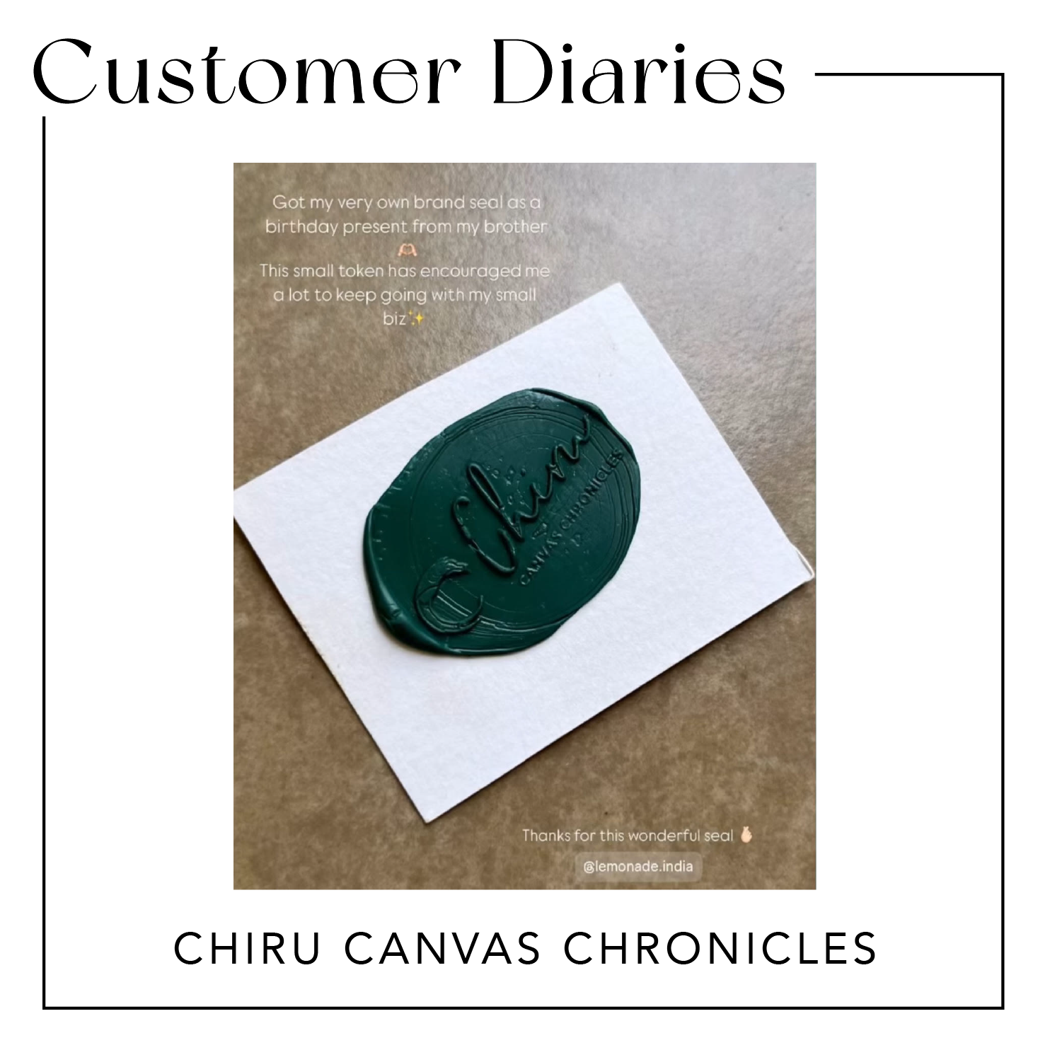 Personalized - The Complete Wax Seal Stamp Kit