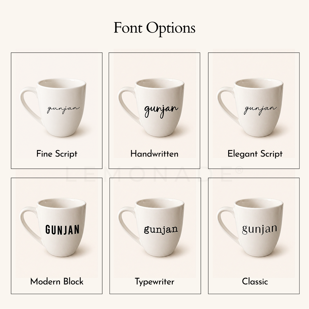 Personalized Coffee Mug