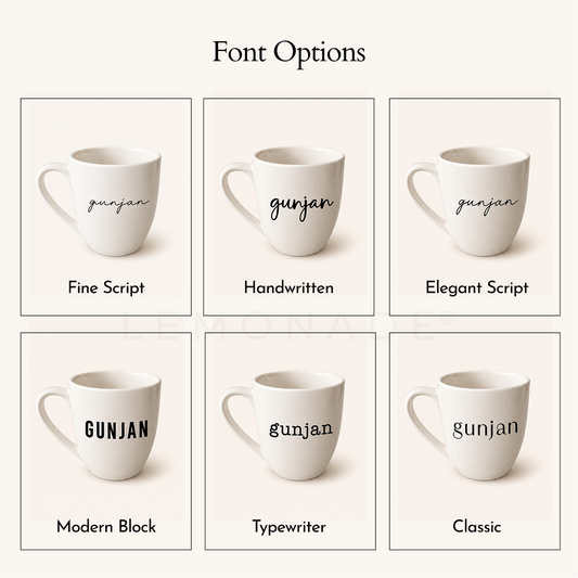 Personalized Coffee Mug