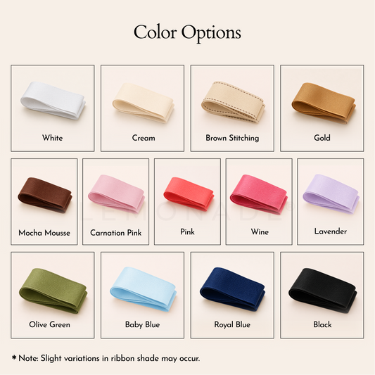 Personalized Grosgrain Ribbon - 10mm