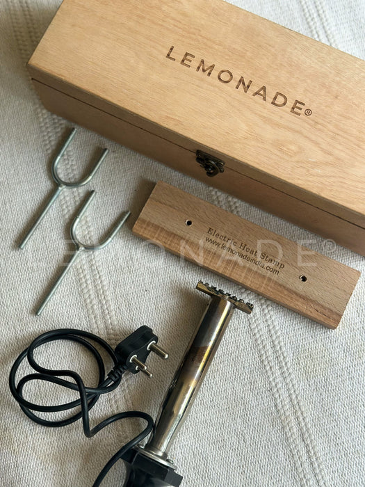 Personalized - Electric Heat Stamp With Wooden Box