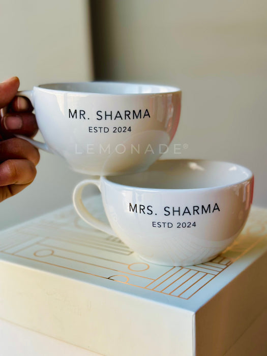 Personalized - Artisan - Couple Mug - White | Artisan Collection