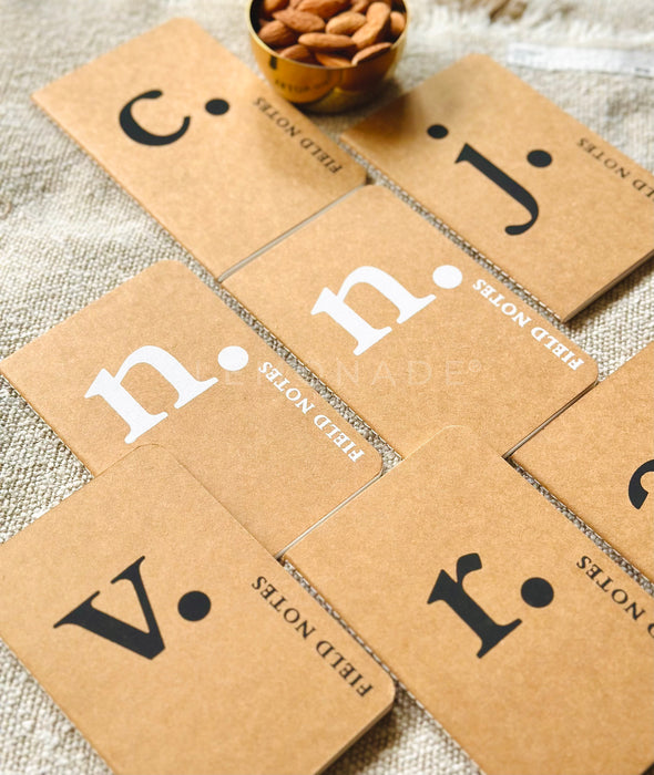 Personalized - Mini Kraft Book - Monogram