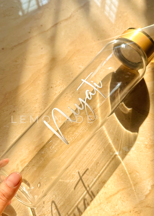 Personalized - Artisan - Glass Bottle