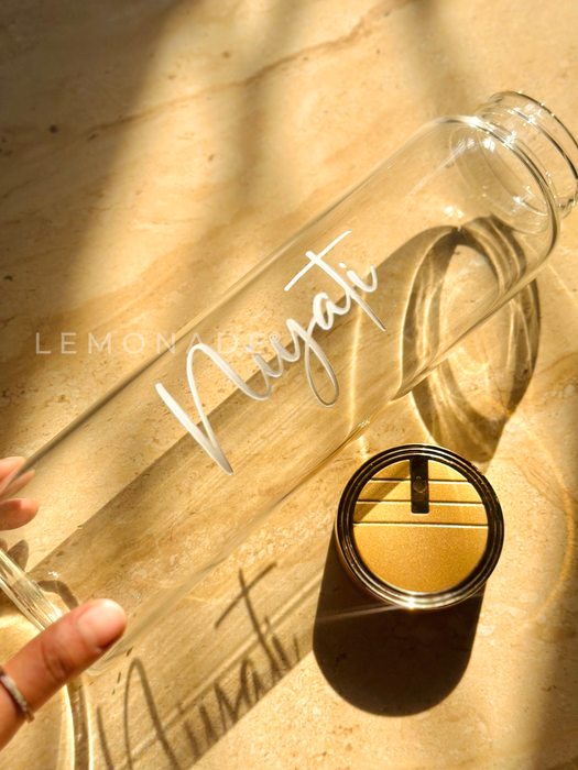 Personalized - Artisan - Glass Bottle