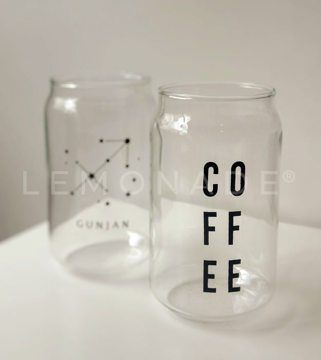 Pre Design - Can Glass With Straw - Grande - Coffee