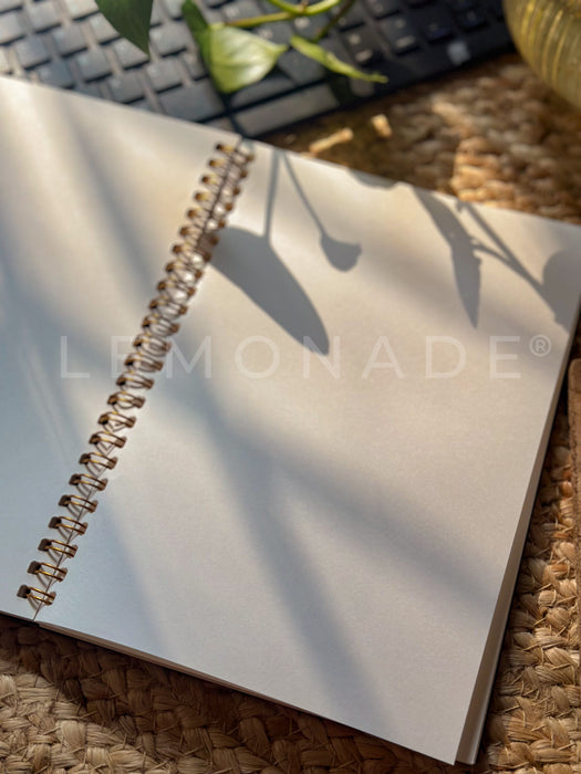 Personalized - Spiral Notebook - Gold Speck - 2024